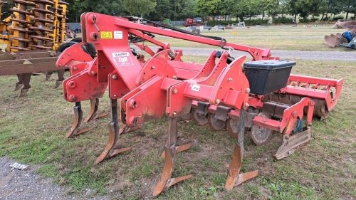 Spaldings TDR Flatlift 3m cultivator c/w packer roller