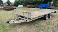 16ft Ifor Williams trailer with ramps