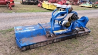 Seppi Jaguar 275 flail topper, 2.75m cutting width with hydraulic side shift gearbox, sealing cap replaced and oil changed. Was working up to day before arriving at auction.