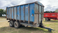 Triffitt 9T deep sided trailer