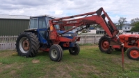 Leyland 272 Synchro tractor, Farmhand F12CX loader, 540/65/34 tyres, very good rear wheel weights, brand new 10/16 front wheels and tyres. Very good working order. Bale spike, 2 spool valves, double acting assistor ram on rear linkage, very rare to find