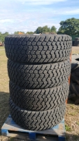 4 x Nero super single tyres 400/60/22.5