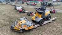 Stiga P901 mower c/w 110 rotary deck and PA409 flail deck