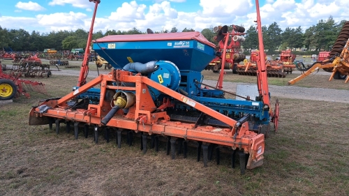 Sulky Maschio 4m drill combination, disc coulters, new tines, pre-emergence markets, working lights, good working order