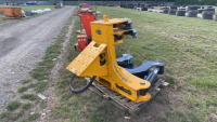 TerraTech 400 heavy duty tree shear, only used around 8 hours. 400mm cutting diameter, 1100kg weight, heavy duty shear arms. Very low maintenance and running costs, fast and efficient means to clear large wooded areas. Removable Hardox 500 cutting kniv