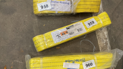 3T 3m webbing lifting sling, new and unused