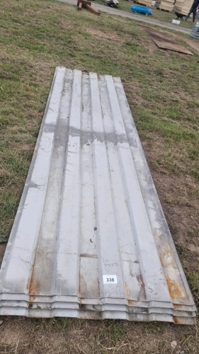 Various used coated metal roofing sheets