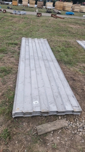 Various used coated metal roofing sheets