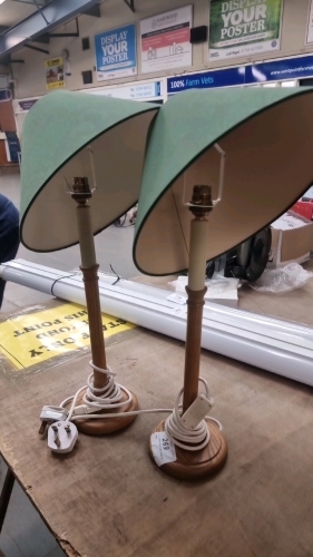 2 x Laura Ashley table lamps