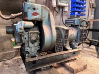 Petter 4.9kva diesel generator and fuel tank