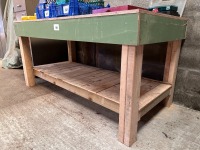 Workbench, 67" X 34"