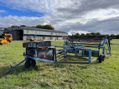 Cooks flat 8 bale sledge