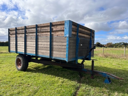 Scaling 5T single axle grain trailer c/w extension sides