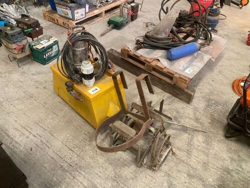 Coopers submersible pump and  propcorn applicator etc