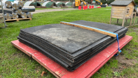 15 x heavy duty stable mats