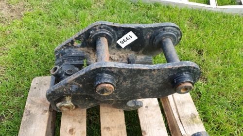 JCB 3CX quick hitch