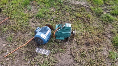2 x 3ph electric motors