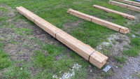 Pack of timber approx 12 x 3.8mx3"x2"