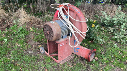 3ph grain blower, current PAT test