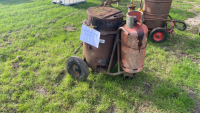 Bitumen boiler c/w heavy duty burner