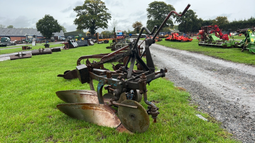 Ransome match plough with wheel and mods for match ploughing, gwo