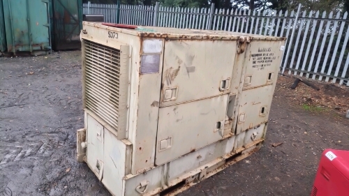Ex military 30kw generator