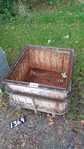 Old garden water trough
