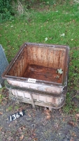 Old garden water trough