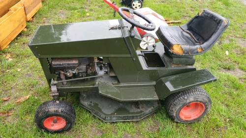 Westwood ride on mower, runs and goes into all gears but starter sticks and needs a battery
