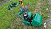 Qualcast Classic 35S petrol cylinder mower with grass box