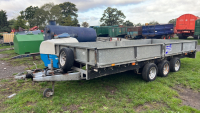 Ifor Williams 16ft tri-axle trailer with sides