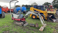 Takeuchi TB108 mini digger