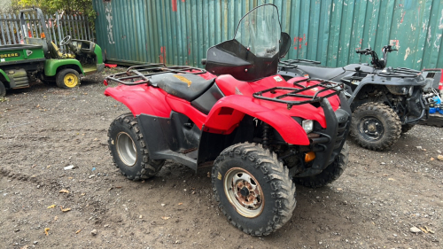 Honda TRX 420 quad bike, agri registered with V5