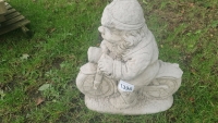 Biker garden ornament