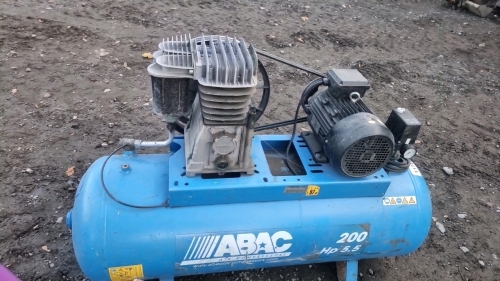 3ph Abac 200ltr compressor, gwo