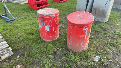 2 x authentic Lucky Dip fairground bins