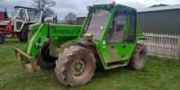 Merlo 26.6 SPT telehandler, spares or repair, fully serviced, well maintained but chassis cracked. T413 SFW