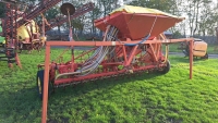 Lely Combi Pneumatic 4m on top air seeder c/w PTO fan, tramlining control box and bout markers