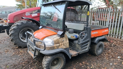 Kubota RTV 900 utility, 4845 hours
