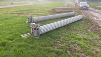Galvanised roller shutter