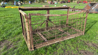 Log basket on 3 point linkage