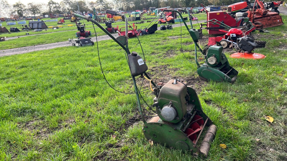 Suffolk Punch 14 lawnmower York Machinery Sale Building