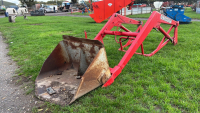 Loader off Massey Ferguson 165 with bucket and brackets