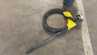 Jet wash lance and tubing