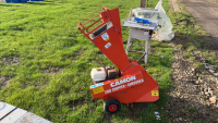 Tracmaster Camon C80 contractors chipper/shredder c/w Honda GX200 6.5HP engine, as new, retirement sale