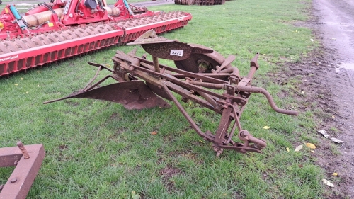 Ransome single furrow mounted plough, not used for some time