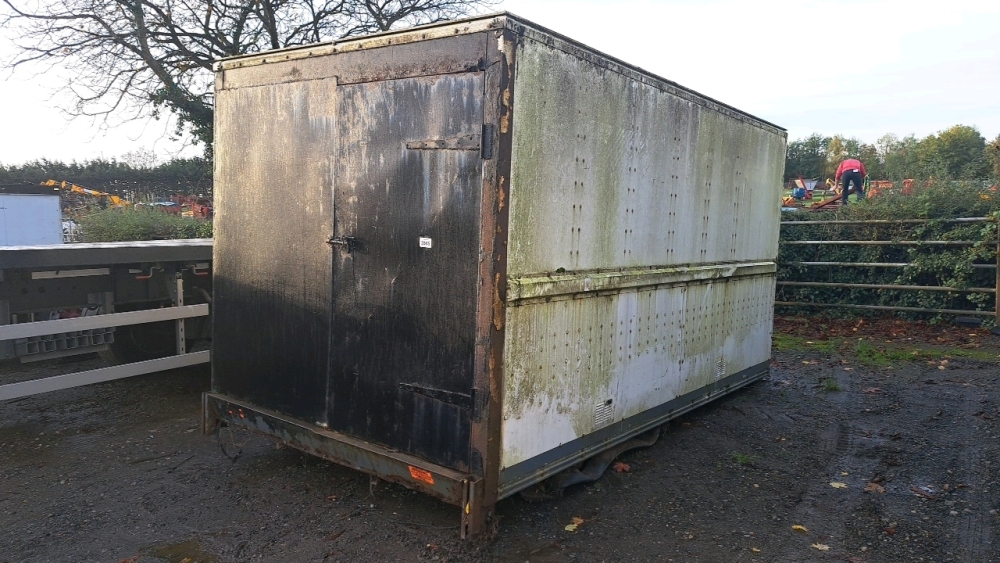 Container (ex tack room) | York Machinery Sale (Machinery, trailers ...