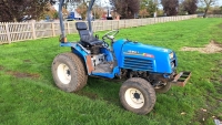 Iseki 325 4wd compact tractor with full linkage