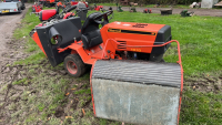 Westwood ride on mower with grass box