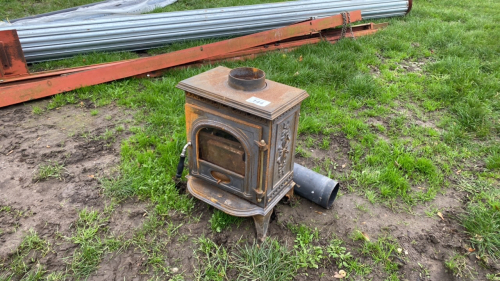 Small wood burning stove